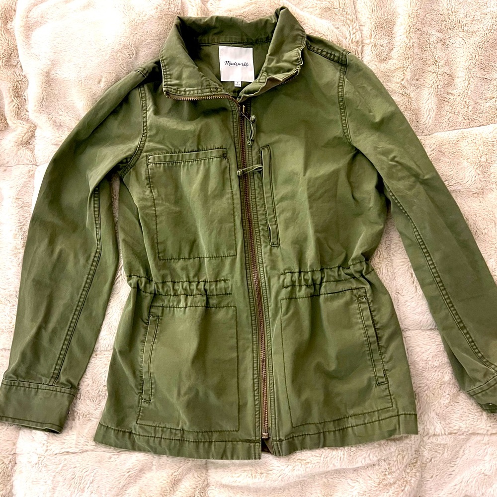 Madewell Dispatch Jacket in Desert Olive - Size Medium
